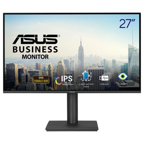 Asus BE27AQ computer monitor 68.6 cm (27") 2560 x 1440 pixels Quad HD LCD Bla…
