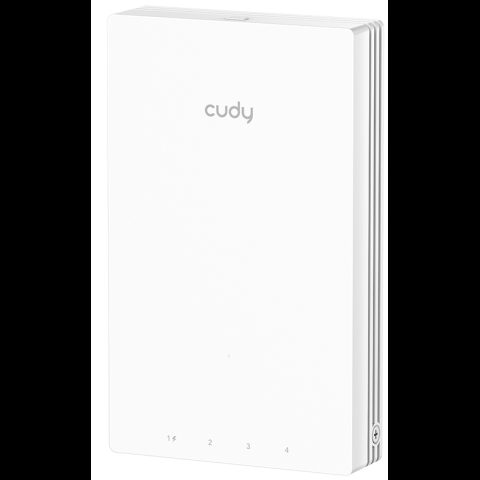Cudy AC1200 Gigabit Wall-Plate Access Point 1167 Mbit/s Balts Power over Ethe…