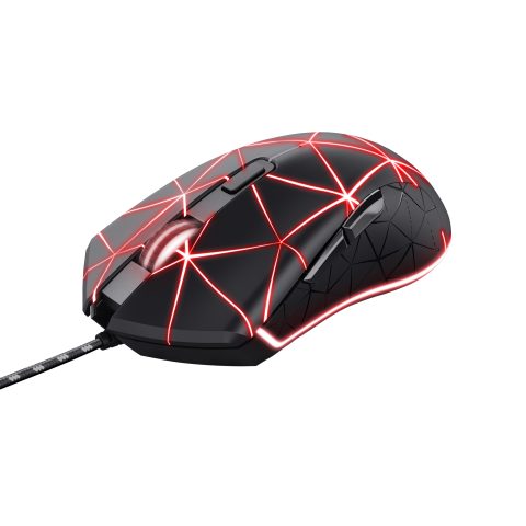 Trust GXT 133 Locx pele Speļu Labā roka USB Type-A Optisks 4000 DPI
