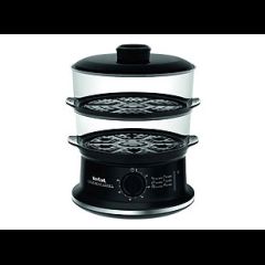 Tefal VC140135 steam cooker 2 basket(s) Freestanding 900 W Black