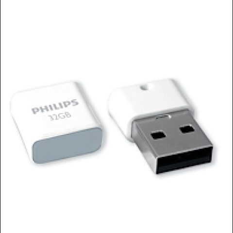 Philips FM32FD85B USB flash drive 32 GB USB Type-A 2.0 White