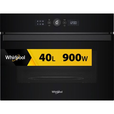 Whirlpool WMW47HMB Melns Kombinētā mikroviļņu krāsns Iebūvēts 40 L 900 W
