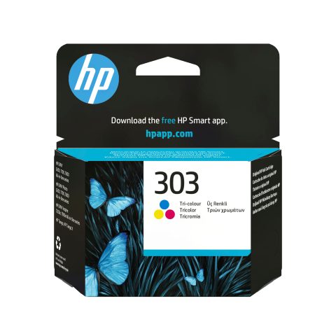 Hewlett Packard (HP) HP 303 oriģinālā trīskrāsu tintes kasetne
