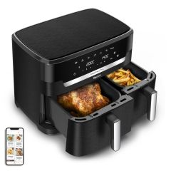 Tefal Easy Fry Dual XXL EY9428E0 fryer Double 11 L Stand-alone 2020 W Hot air…