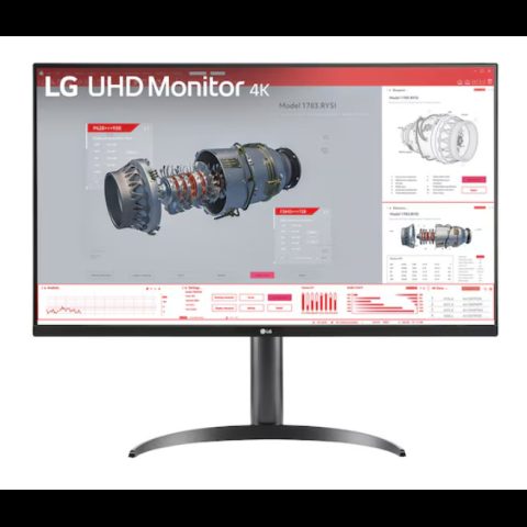 LG 32BR55UK-B computer monitor 80 cm (31.5") 3840 x 2160 pixels 4K Ultra HD…