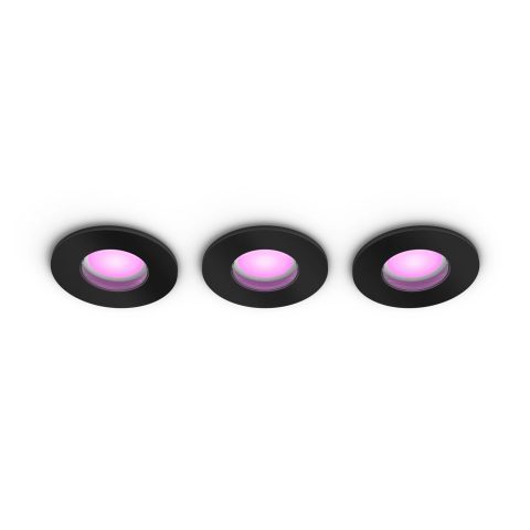 Philips Hue balta un krāsaina atmosfēras gaisma 3 gab. Xamento iebūvēti virziena…