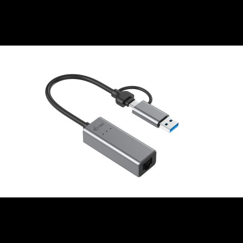 I-tec Metal USB-C/USB-A 2.5Gbps Ethernet Adapter