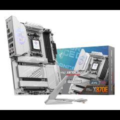 MSI MPG X870E EDGE TI WIFI mātes plate AMD X870E AM5 pieslēgvieta ATX